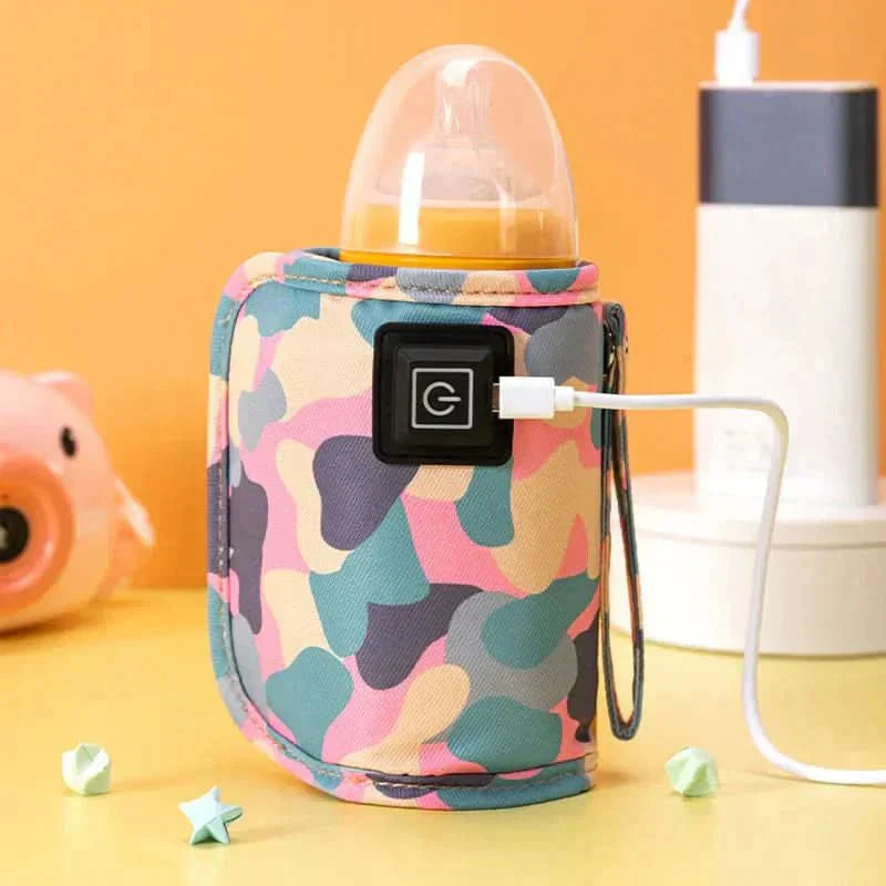 GlowBottle USB podgrzewacz do mleka do łatwego podgrzewania mleka w podróży