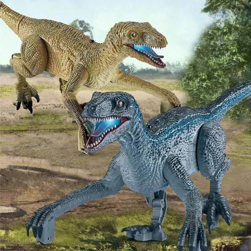 RexaDino - Dinosauro Interattivo con Luce e Suono per Divertimento Preistorico