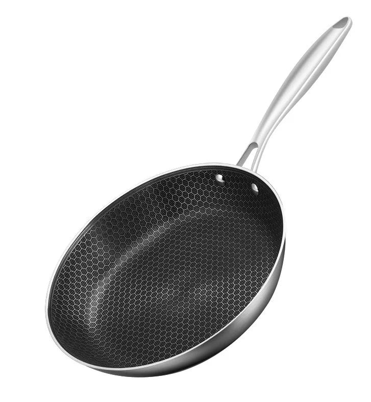 AuroraChef rustfri stålpande med ridsefast nonstick-belægning | Fervei