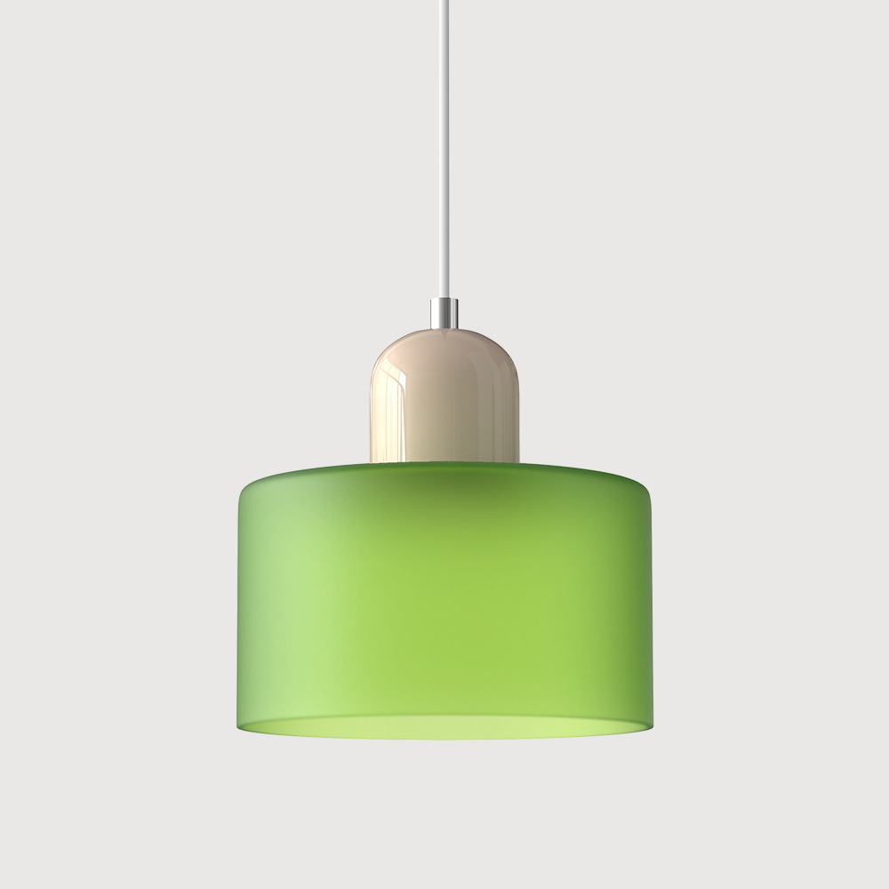 Kora glasspendel Bauhaus geometrisk design justerbar E27-sokkel