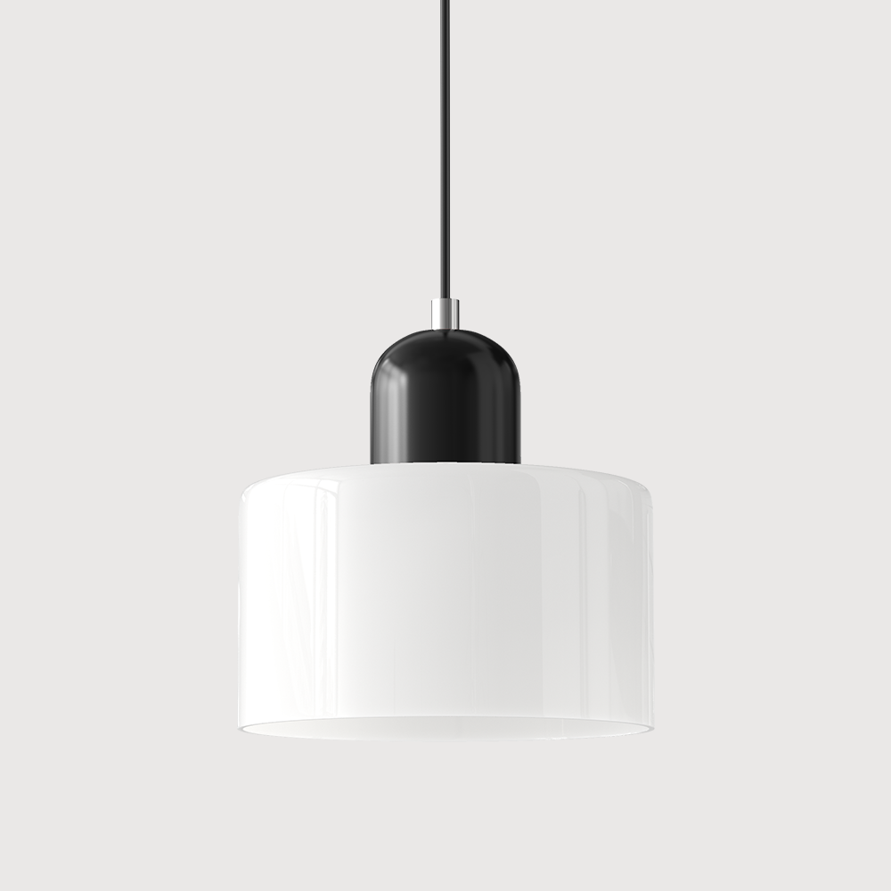 Kora glasspendel Bauhaus geometrisk design justerbar E27-sokkel