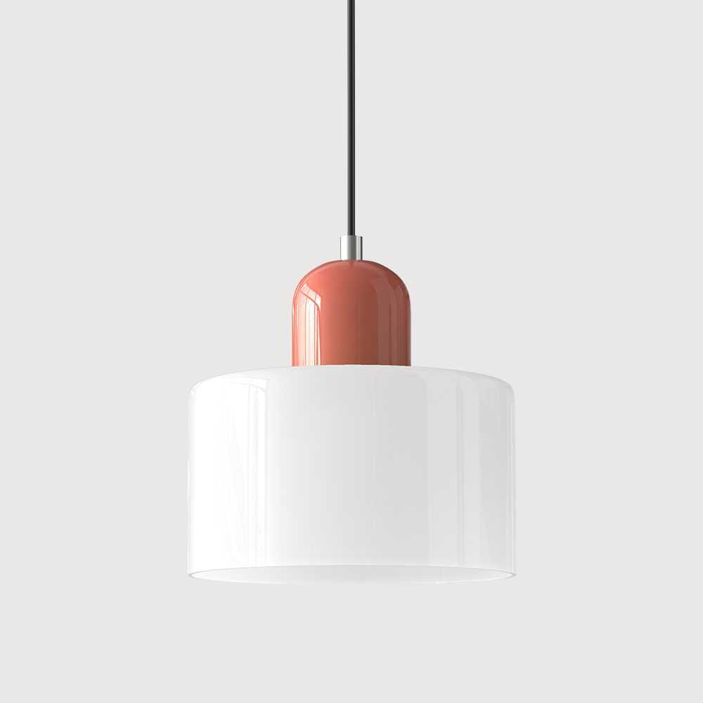 Kora glasspendel Bauhaus geometrisk design justerbar E27-sokkel