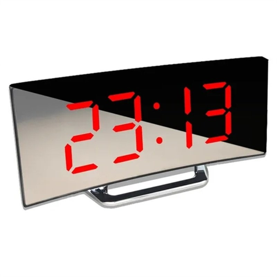 LumaSync LED Clock With Alarm For Modern Nightstands Daily Use