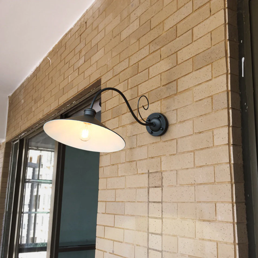 Vintage Outdoor Wall Light From Brightoak With IP65 LED Compatibility