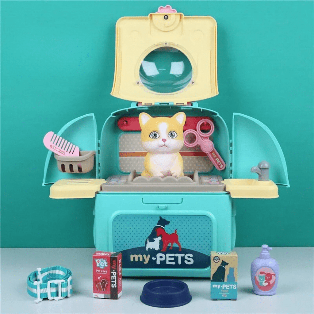 Set de jeu CritterCare pour soins des animaux, apprentissage ludique pour enfants