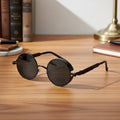 NovaView Vintage Runde Solbriller med UV400 Beskyttelse og Retro Design