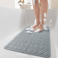 GripSafe Suction Cups Bath Mat Non Slip Quick Dry Tub Mat