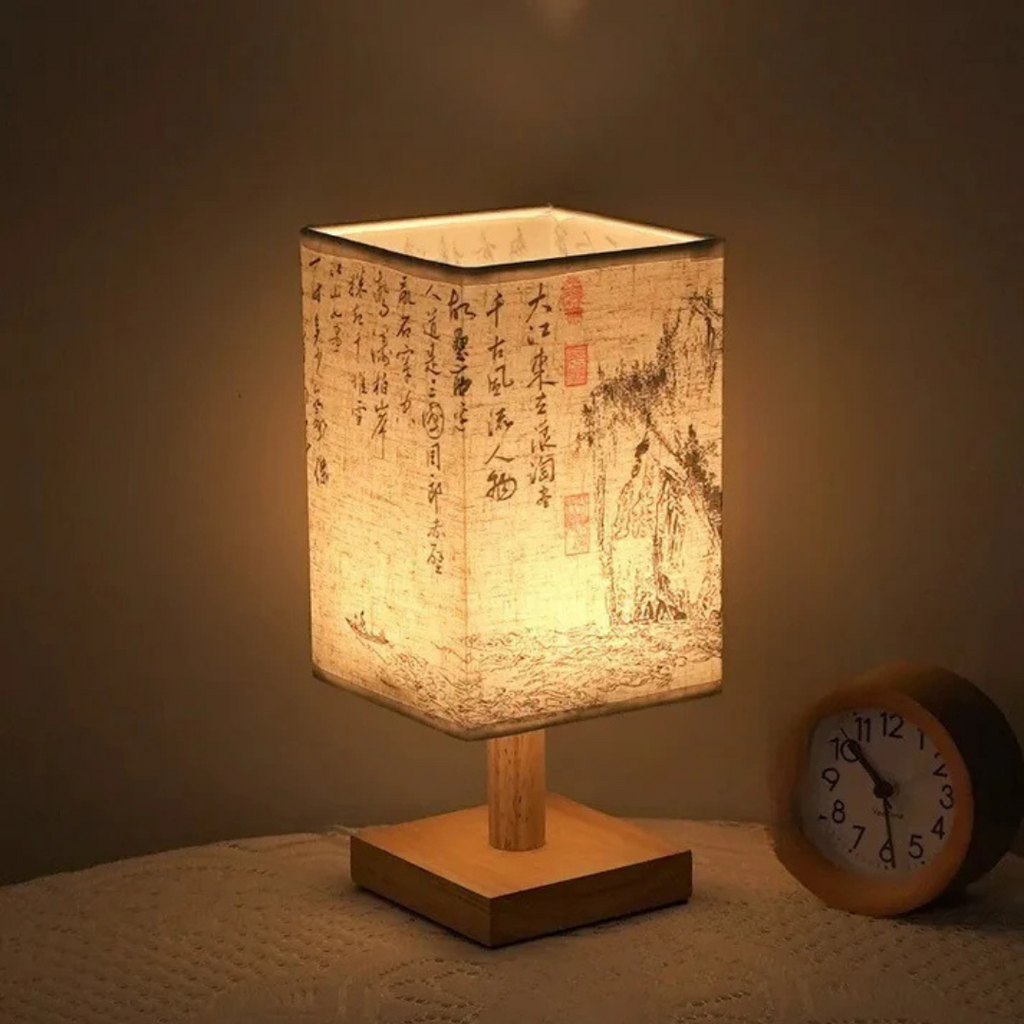 AstraGlow Tischlampe, moderne LED-Akzentbeleuchtung mit warmem Licht