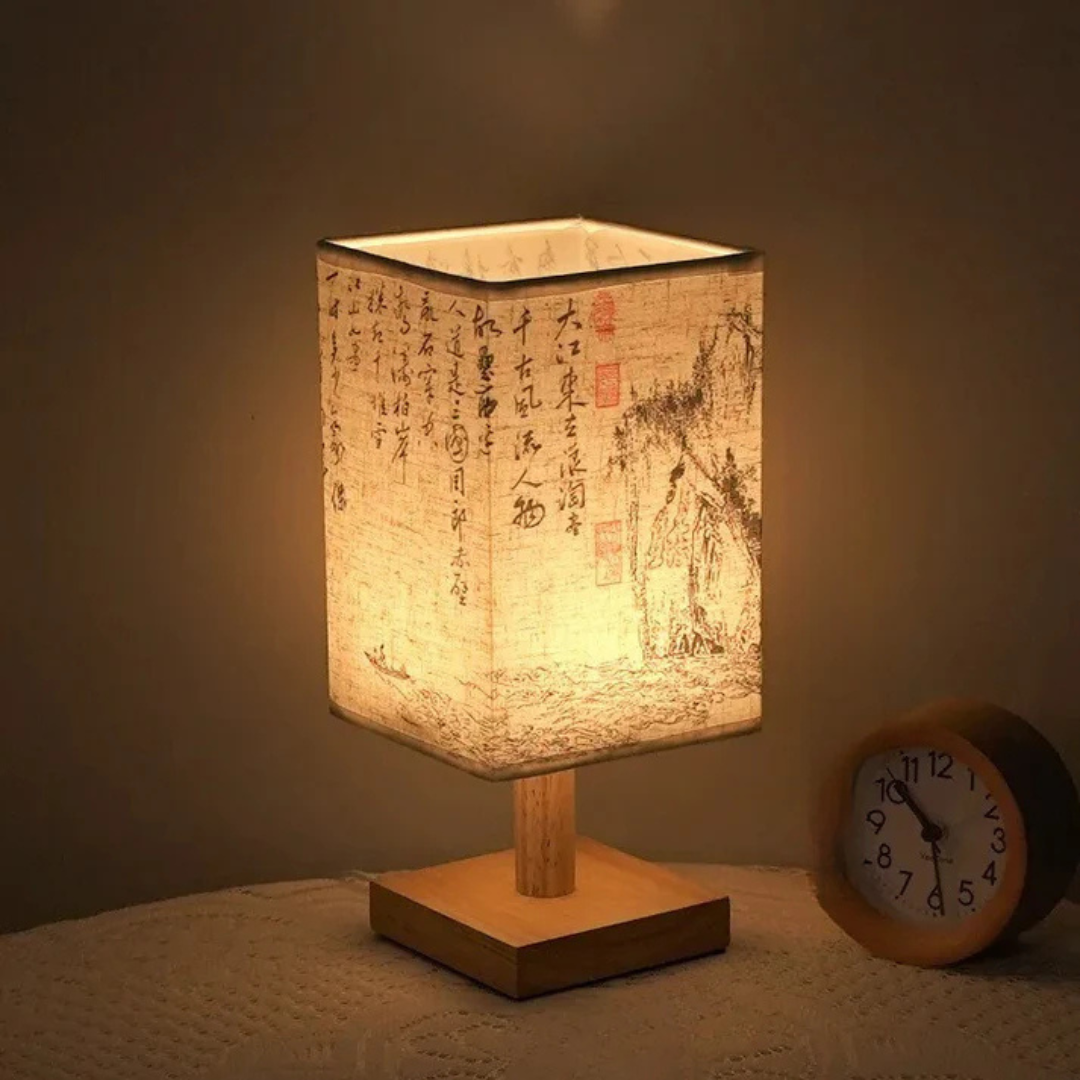 AstraGlow Tischlampe, moderne LED-Akzentbeleuchtung mit warmem Licht