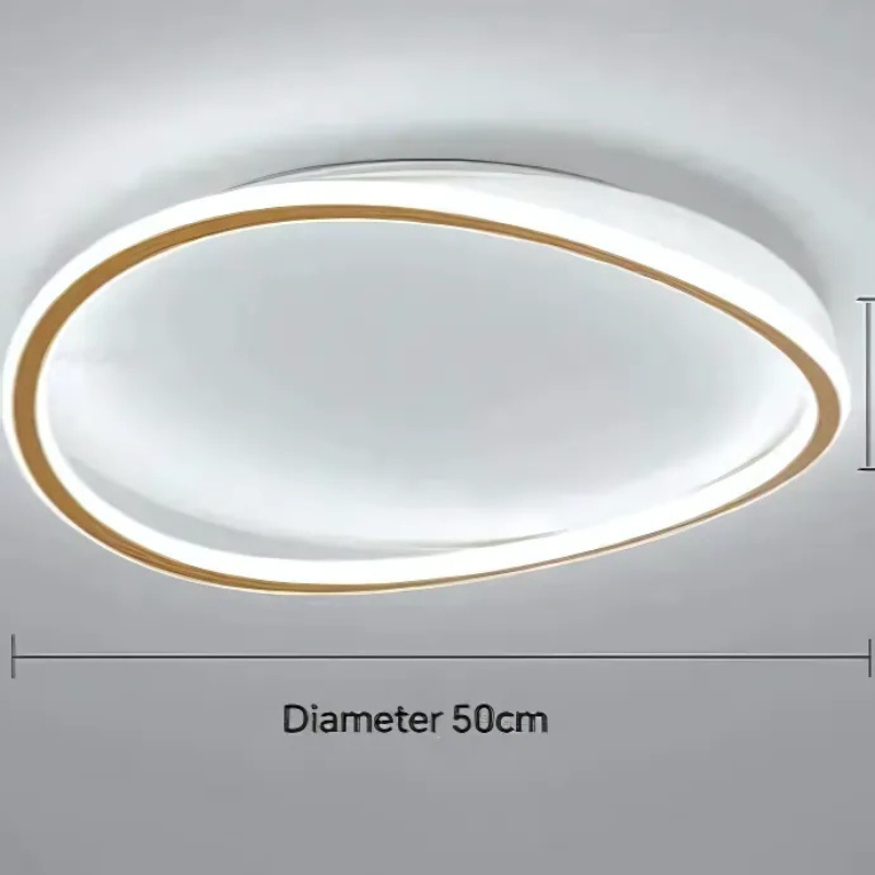 Novae Moderne skulpturale LED-Deckenleuchte in mattem Schwarz