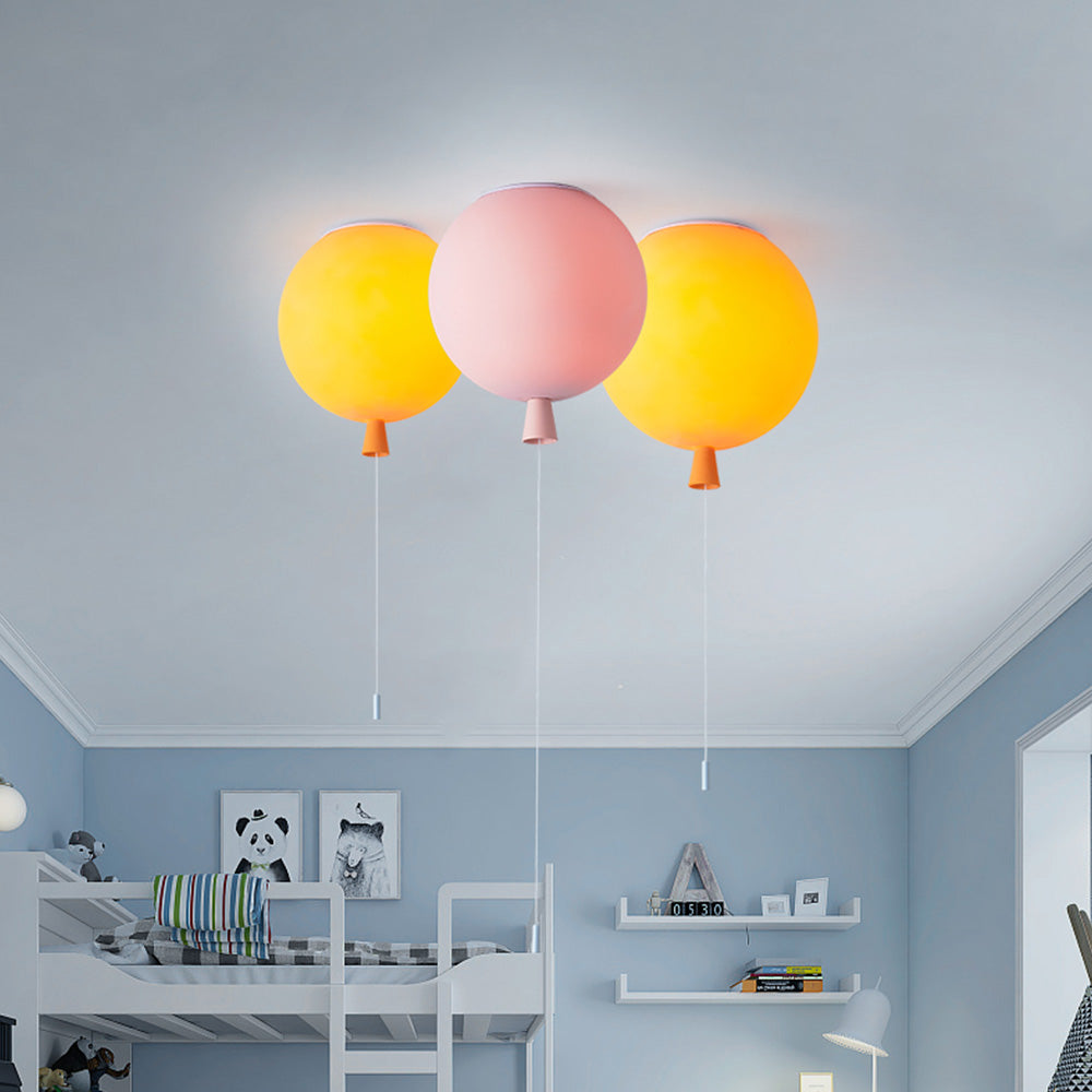 AirNova Balloon-Style Ceiling Light For Playful Bedrooms And Living Rooms