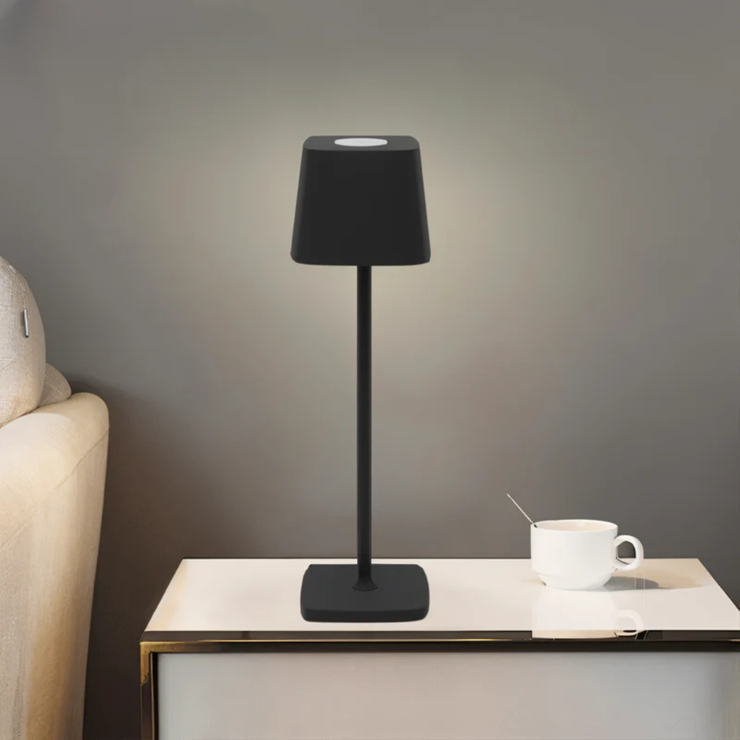 LumaNexa bezdrátová dobíjecí stmívatelná LED stolní lampa s dotykovým ovládáním