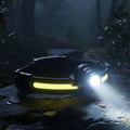 Lanterna Frontal LED Brilhante de 1000 Lumens com Luz Vermelha e Zoom para Caminhadas e Campismo