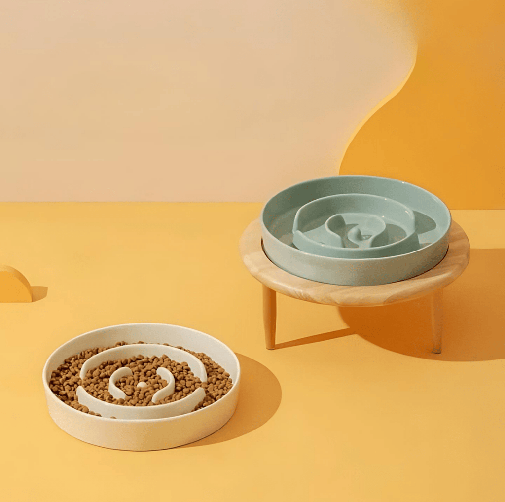ZenPaws Premium Slow Feeder Bowl For Dogs And Cats