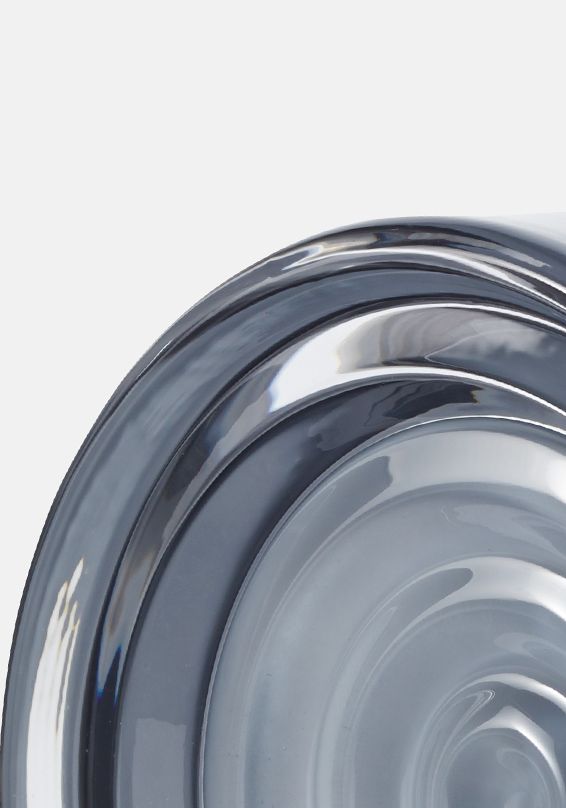 IP65-klassificeret TML Ripple moderne væglampe med hærdet glasskærm og berøringskontakt