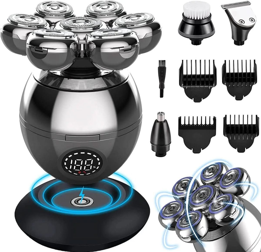 NovaShave Pro 7D Electric Shaver With IP68 Water Protection And USB Charging