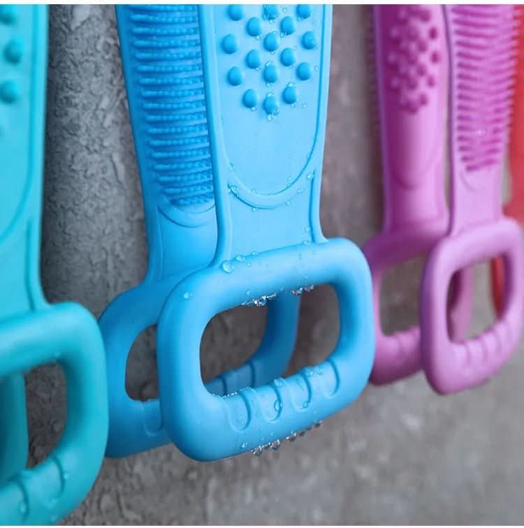 GlowWave Silicone Body Scrub Brush For Smooth And Radiant Skin
