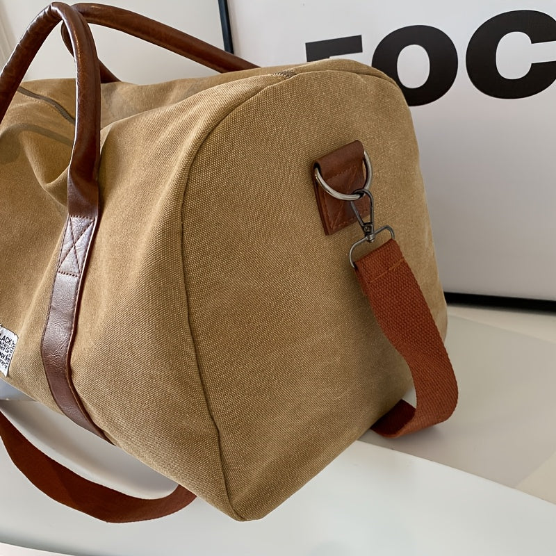 Vypraná vintage taška Weekender s víceúčelovým úložným prostorem
