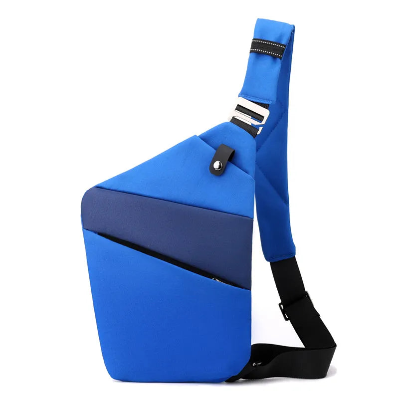 Sac bandoulière de voyage sécurisé avec design anti-vol pour des déplacements en toute sécurité