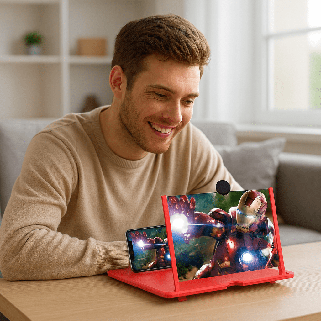 VistaFold Foldable HD Screen Magnifier for Smartphones
