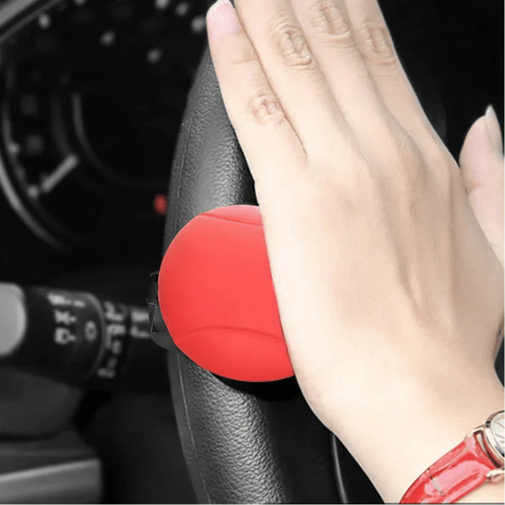 FlowGrip Ergonomic Steering Wheel Spinner Knob For Smooth Driving