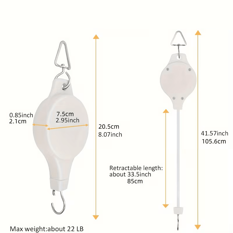 VerdantLift höhenverstellbares Hängesystem für Pflanzen und Vogelhäuser