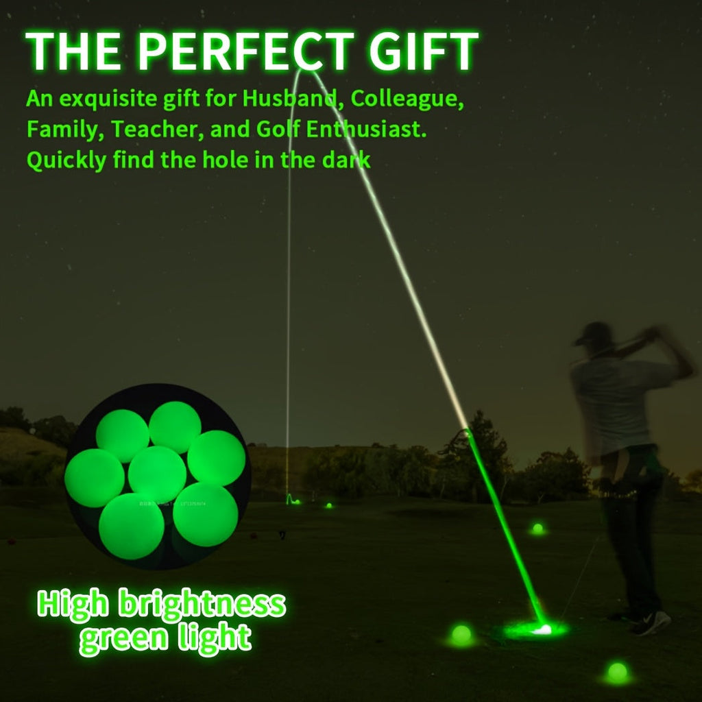 Fluorescerende natgolfbolde