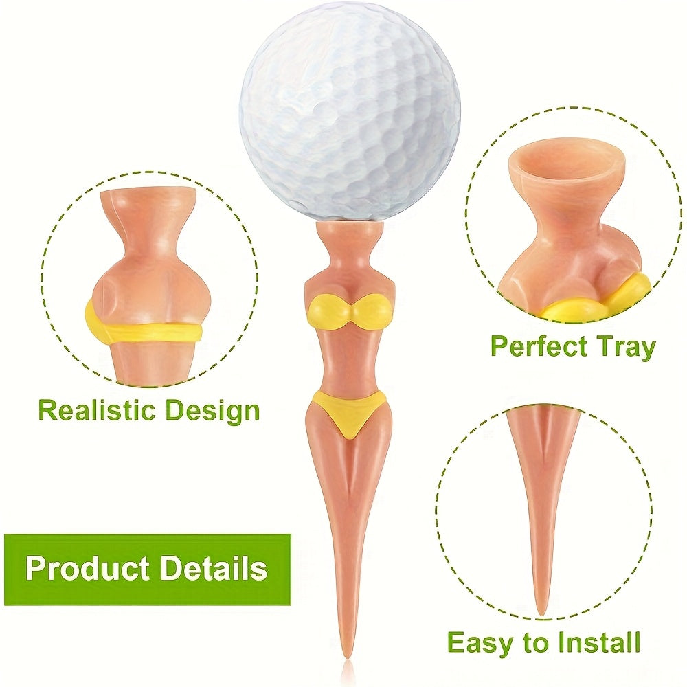 Novelty Bikini Golf Tees 5-Pack