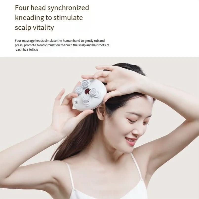 Scalp Serenity Luxurious Red Light Scalp Massage For Hair Growth And Relaxation