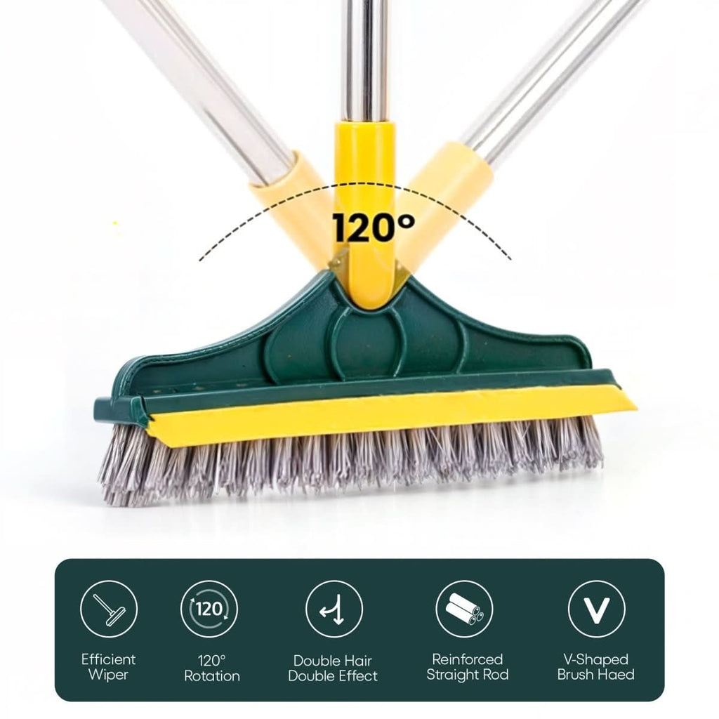 NovaSweep 2-In-1 Floor And Joint Cleaning Brush Tool