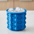 ChillNest Vaschetta per Ghiaccio 2-in-1 in Silicone Salvaspazio con Raffreddamento