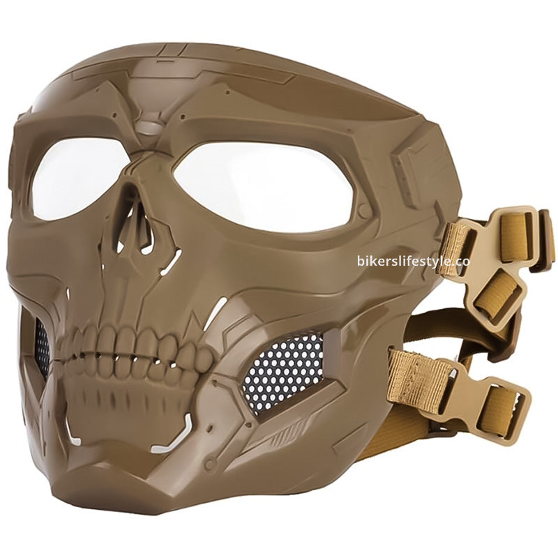 Ghost Skull Rider Mask For Airsoft, Paintball And Off Road Riding