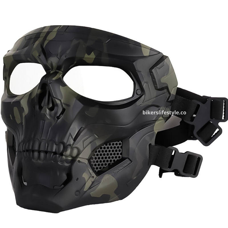 Ghost Skull Rider Mask For Airsoft, Paintball And Off Road Riding