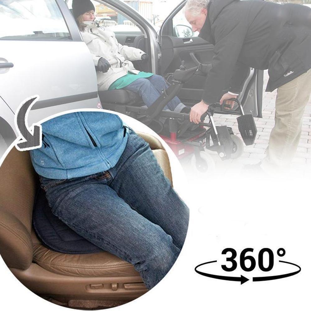 360 Degree Swivel Memory Foam Seat Cushion For Car, Office, Home Non-Slip Ergonomic Support