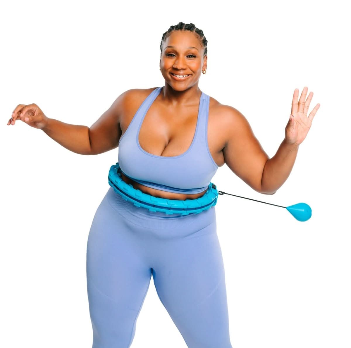 PulseFit Pro Adjustable Hula Hoop For Effective Home Fitness And Slim Waistline