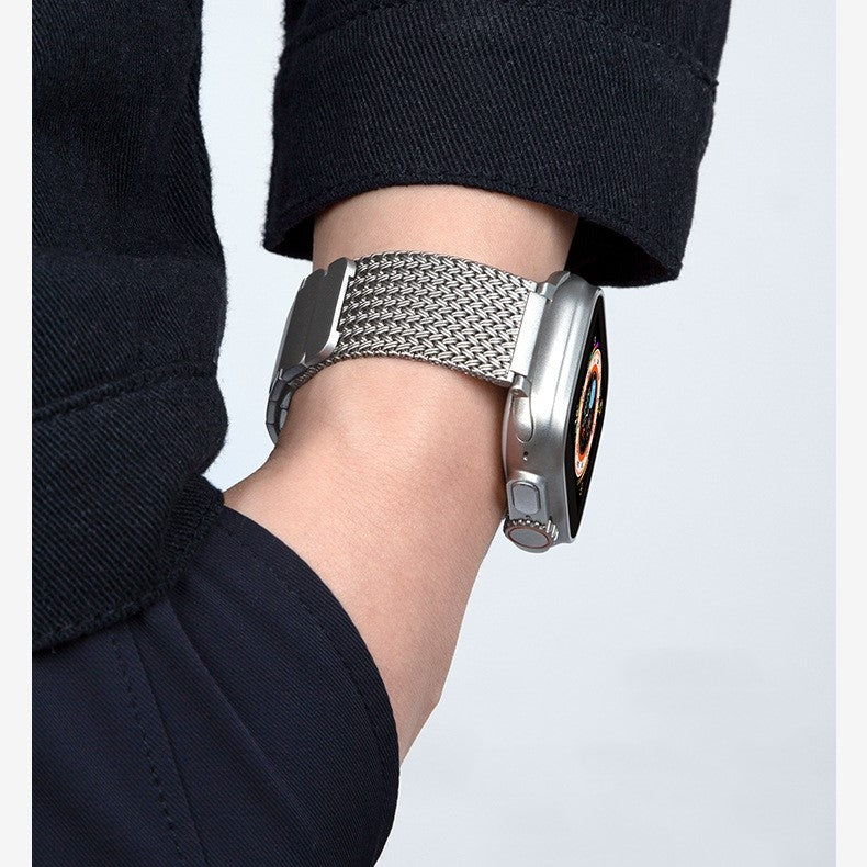 Flätat magnetarmband för Apple Watch | Fervei