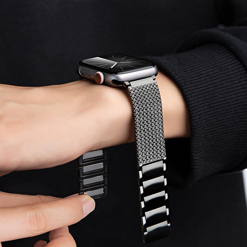 Flätat magnetarmband för Apple Watch | Fervei