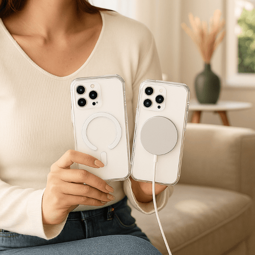 AeroGuard átlátszó MagSafe védőtok iPhone-hoz