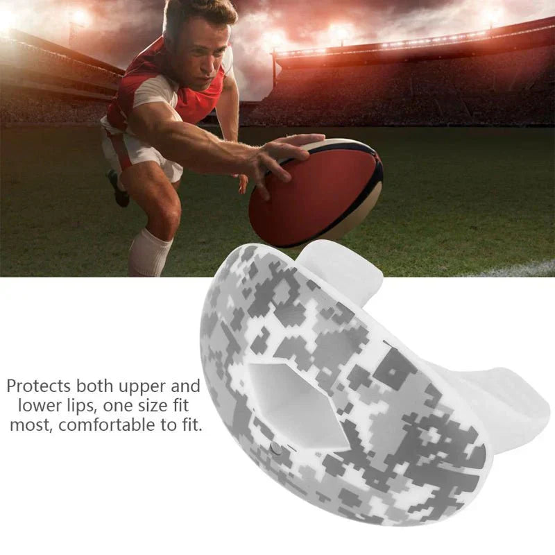 ToughGuard Ochranný chránič na ústa pro americký fotbal, ochrana rtů a zubů pro dospělé i mládež