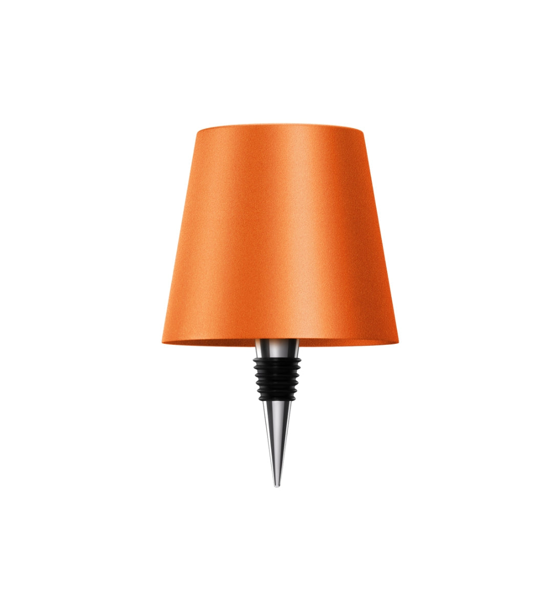 Aluminium LED-fleslamp, oplaadbare tafellamp voor wijnflessen, warm licht