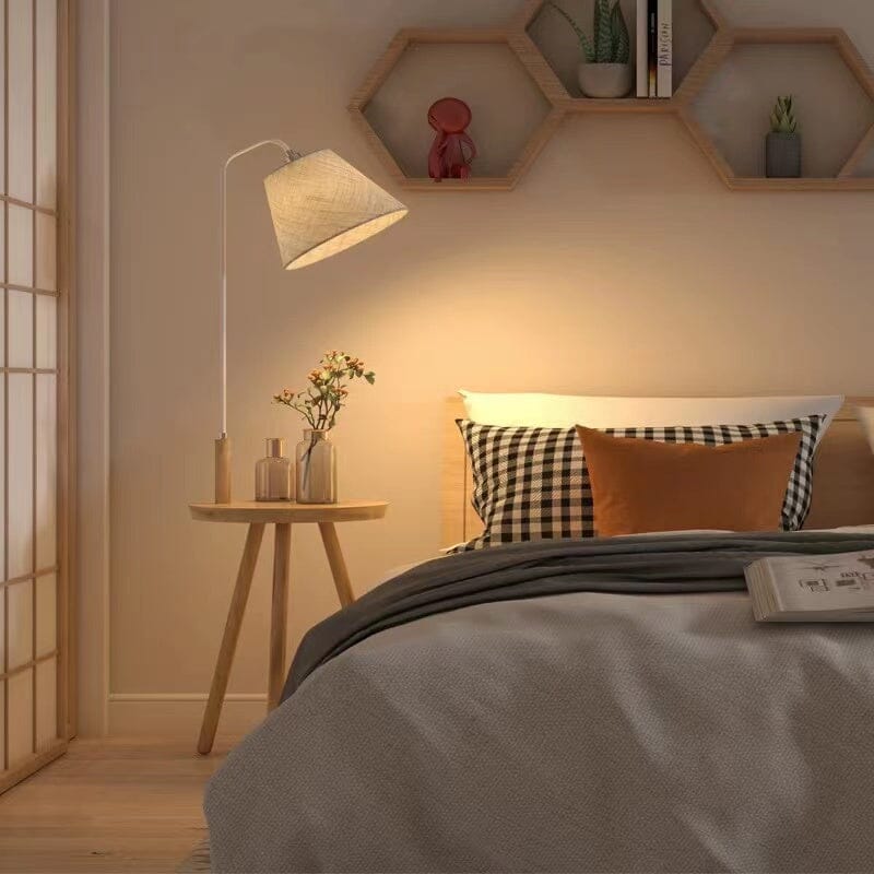 Aurelia Floor Lamp With Integrated Table and Storage
