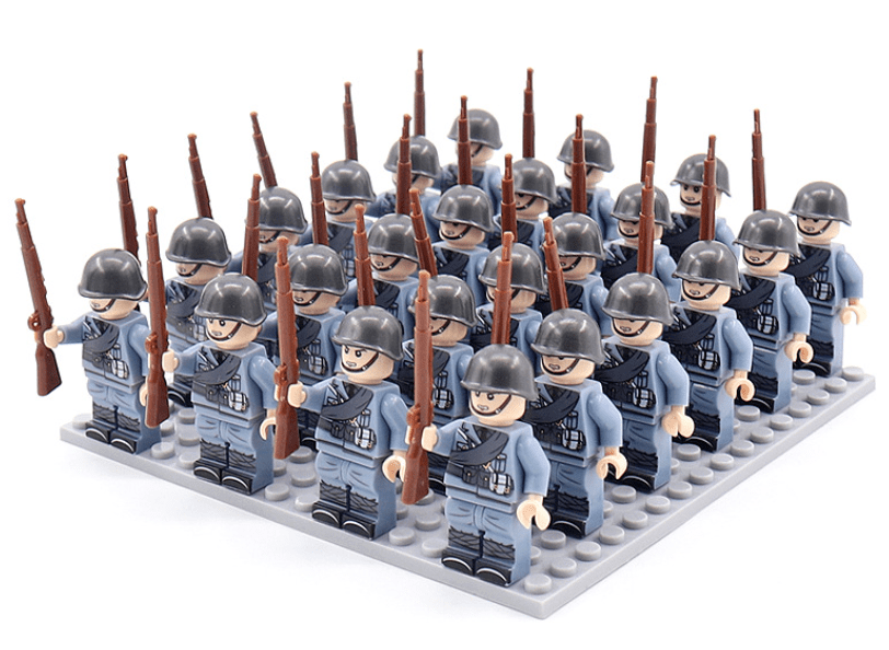 Epoch Blocks 21-Piece Figure Building Block Set For Kids And Collectors