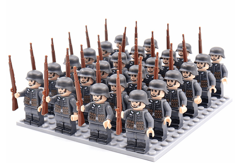 Epoch Blocks 21-Piece Figure Building Block Set For Kids And Collectors