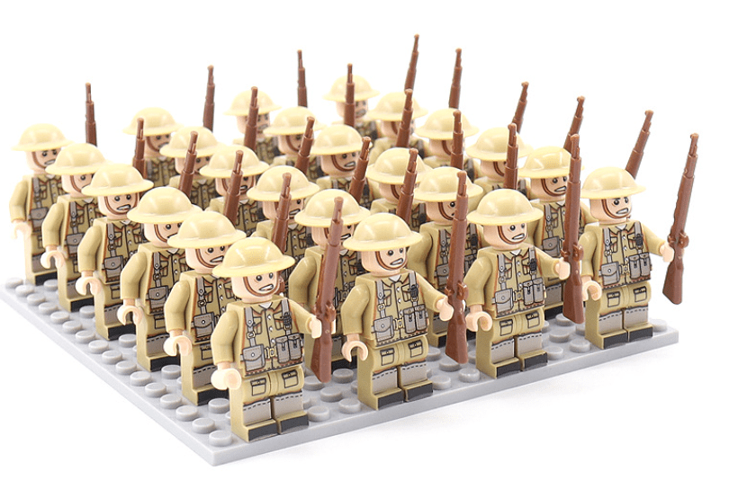 Epoch Blocks 21-Piece Figure Building Block Set For Kids And Collectors