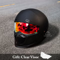 AstraGlide Retro Style Motorcycle Helmet With New Lens | Fervei