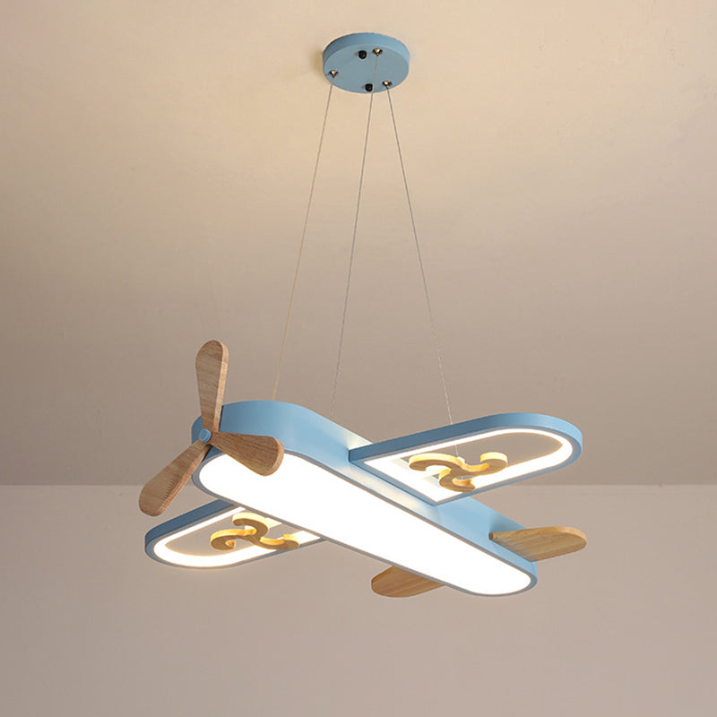 FlyLight LED Airplane Hanging Lamp For Kids Room And Nursery