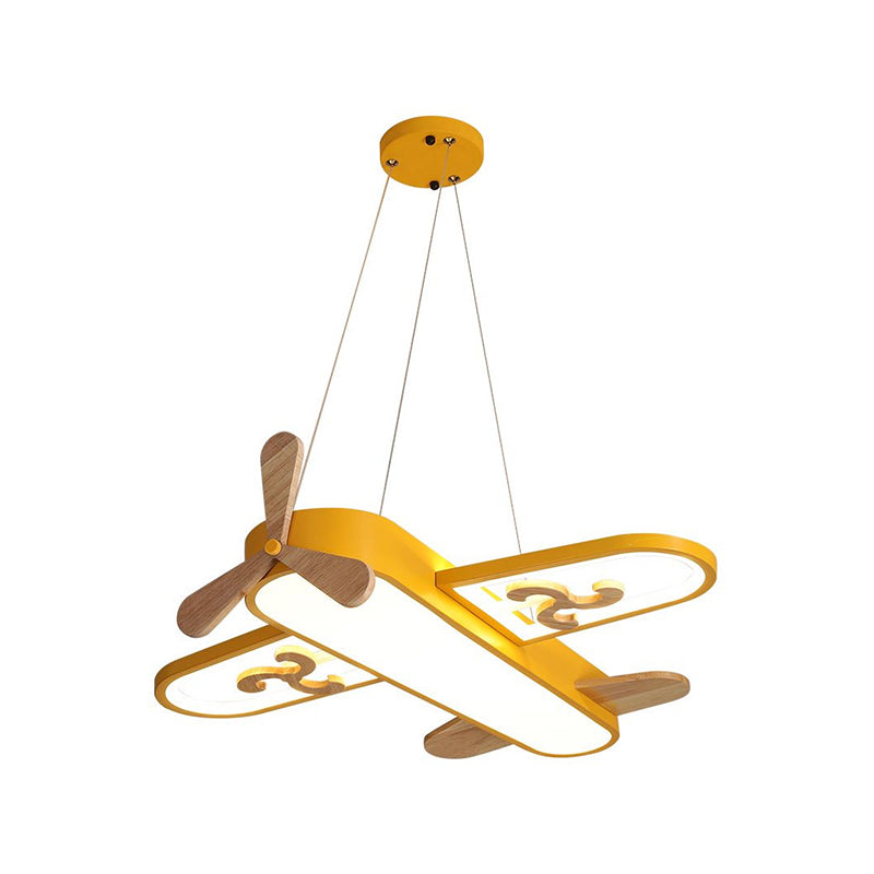 FlyLight LED Airplane Hanging Lamp For Kids Room And Nursery