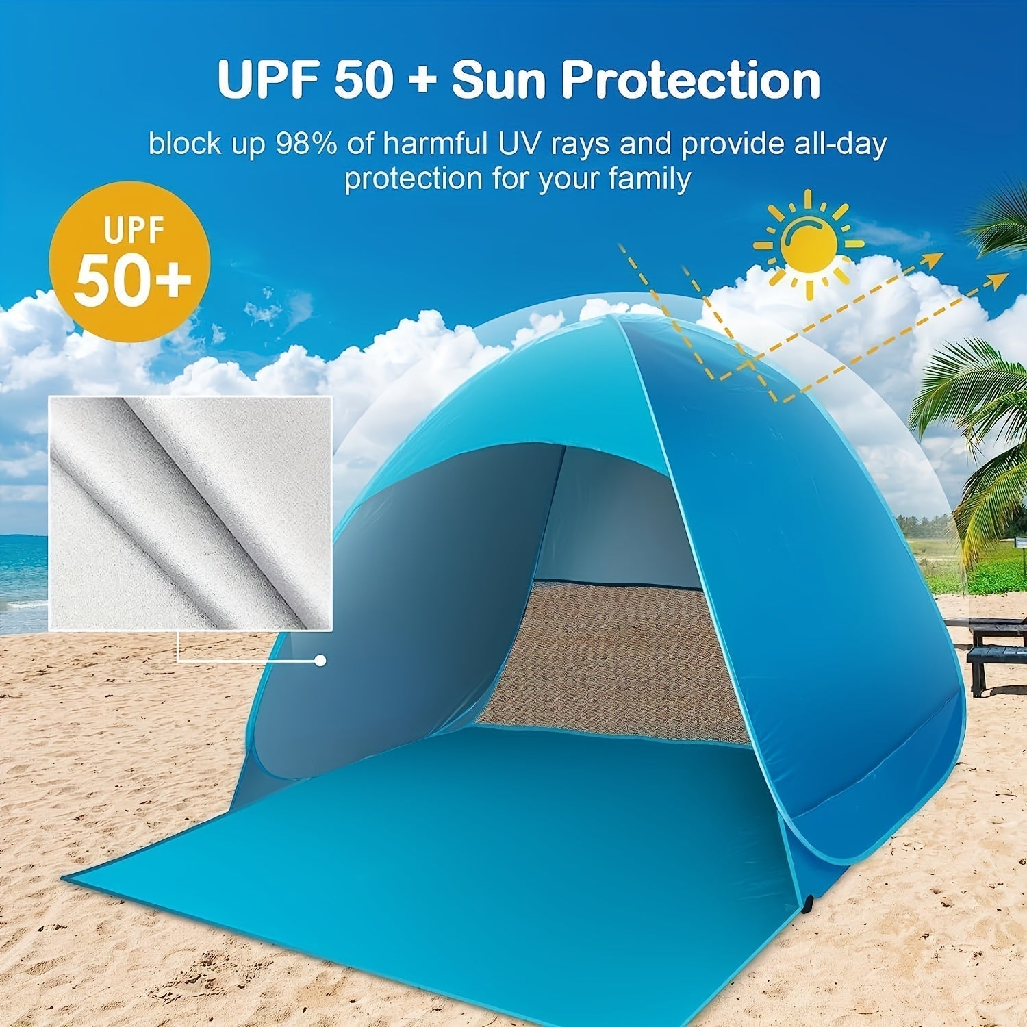 Pop Up Beach Tent