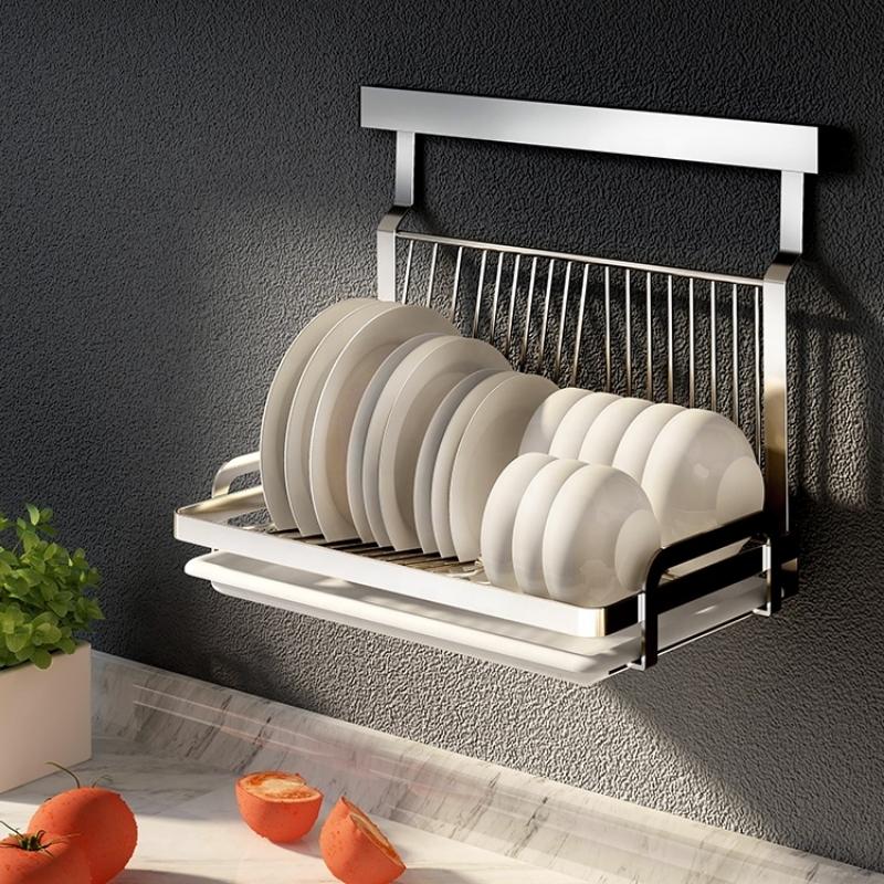 Claren Wall Mounted Utensil Storage Racks For Kitchen Organization