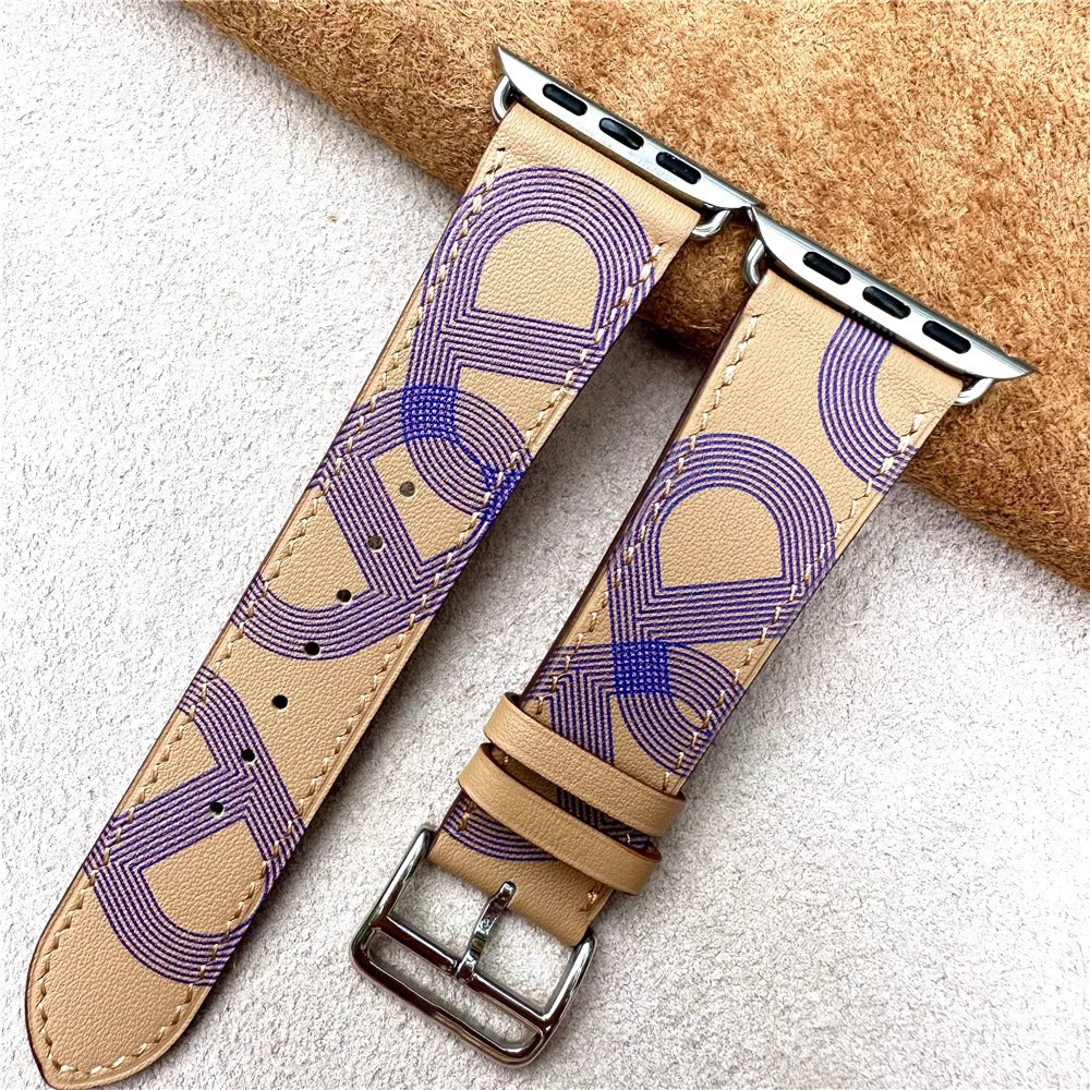 Kožený řemínek Barenia pro Apple Watch | Fervei